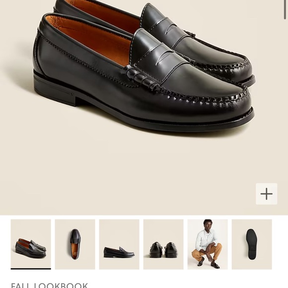 J Crew Men Loafer - Leather 9 - Picture 4 of 7